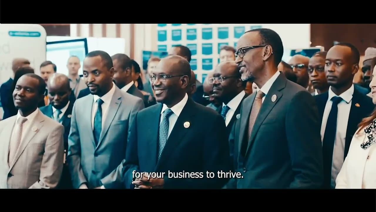Business event in Rwanda